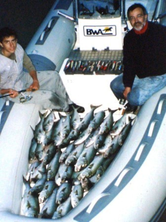 gommone pieno di serra