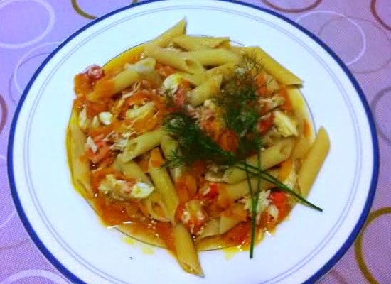 pasta granchio